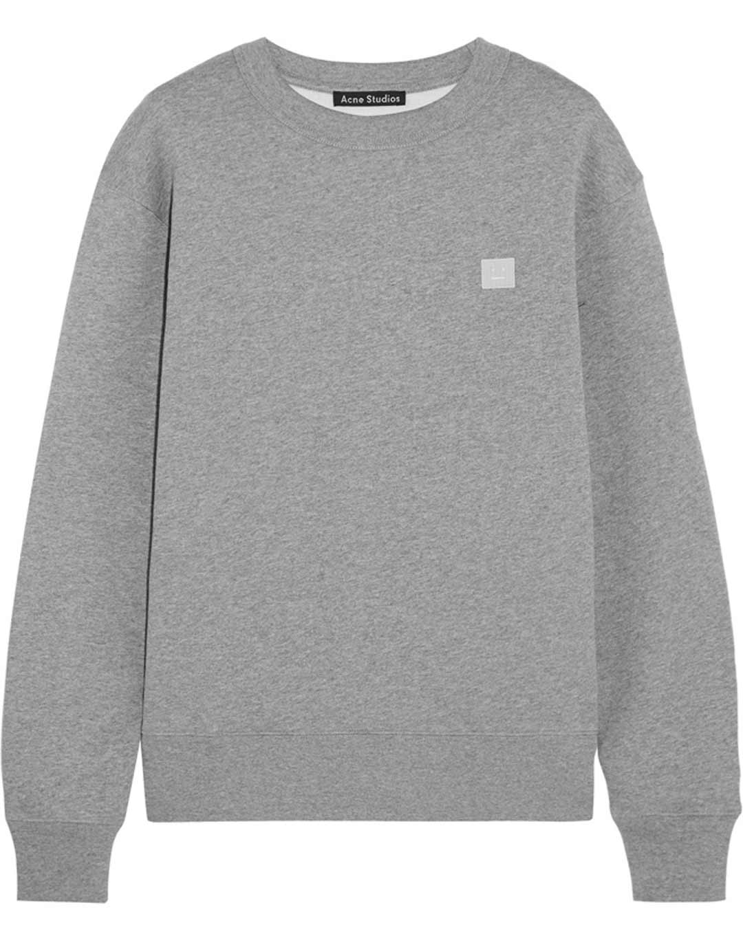 acne studios灰色卫衣 参考价格:1,584cny (net-a-porter有售 https