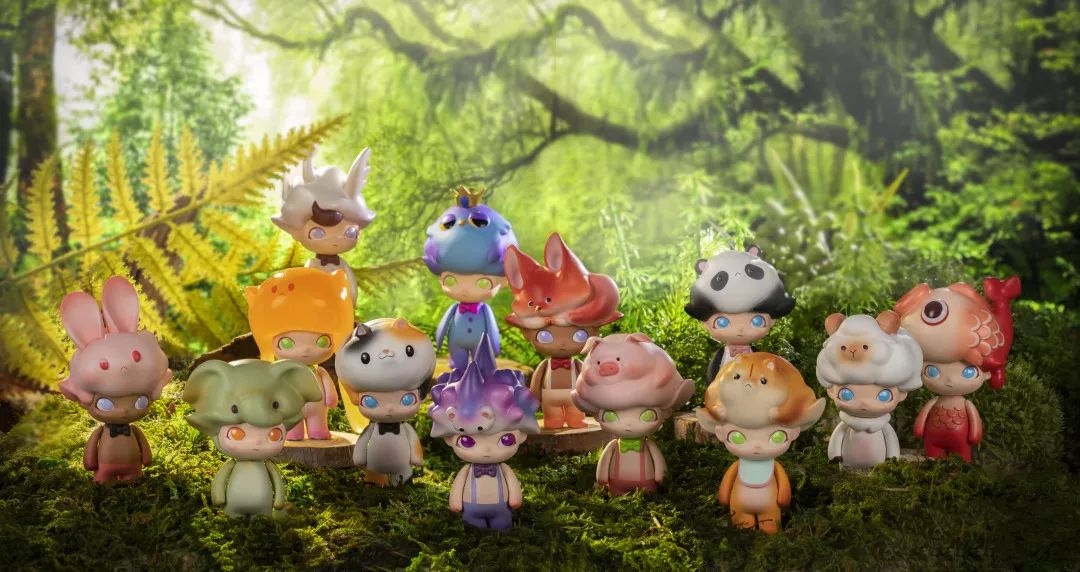 dimoo迷途动物系列