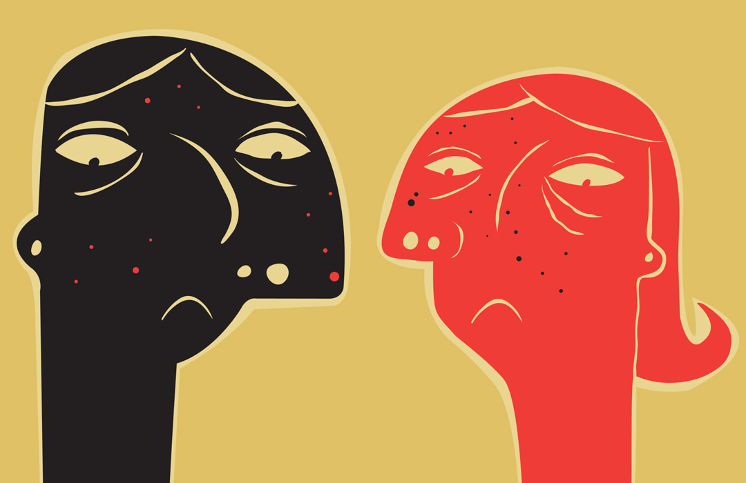 皮肤上成片高低不平的小疙瘩并非都是闭合粉刺,也可能是湿疹,粟丘疹